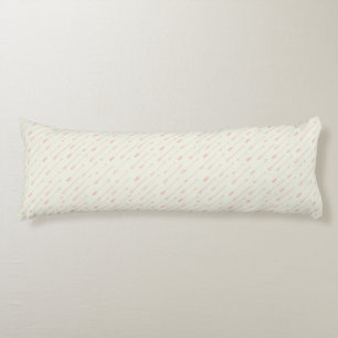 Coral Outlined Arrows Pattern Body Cushion
