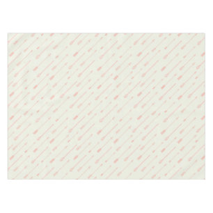 Coral Outlined Arrows Pattern Tablecloth