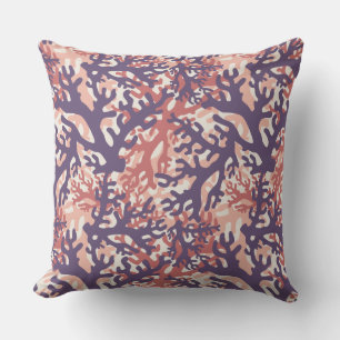 Coral Overlap Outdoor Cushion