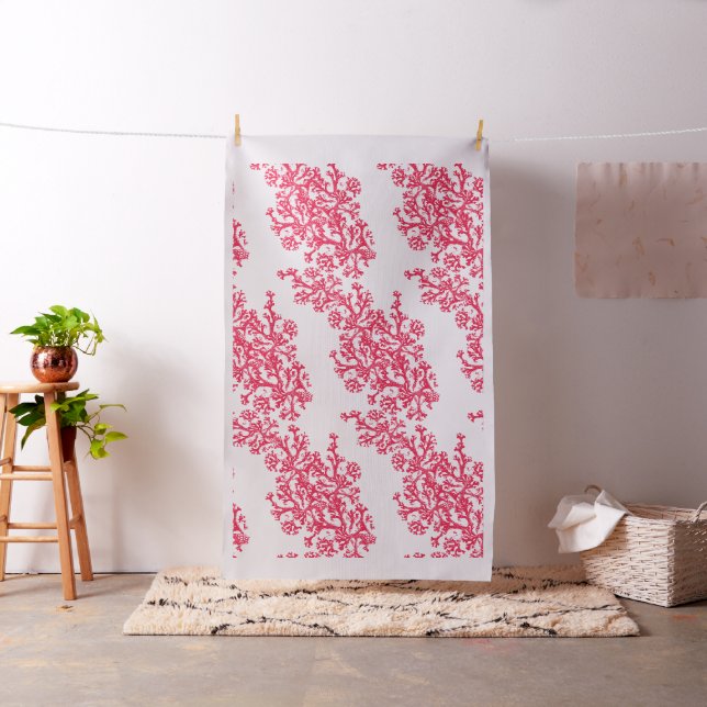 Coral Pattern Fabric (In Situ)