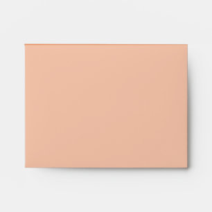 Coral pink decor background ready to customise envelope