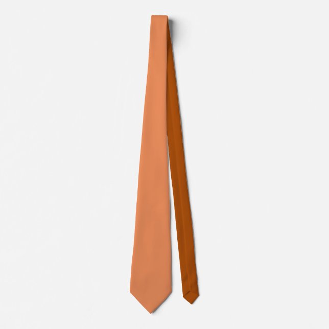 Coral pink decor background ready to customise tie (Front)