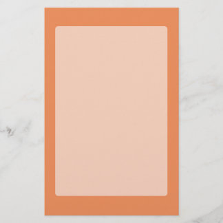 Coral pink decor ready to customise stationery