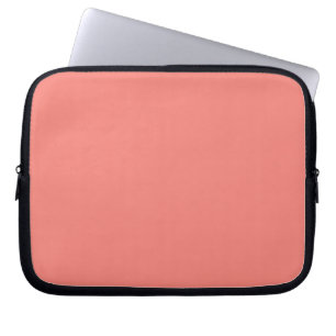 Coral Pink Laptop Sleeve
