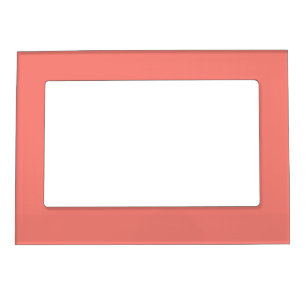 Coral Pink Magnetic Frame