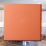 Coral Pink Solid Colour | Classic Elegant Ceramic Tile<br><div class="desc">Coral Pink Solid Colour | Classic | Elegant | Trendy | Stylish | Gift</div>