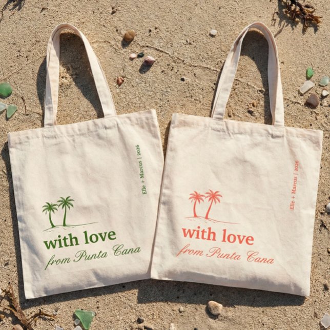 Coral Punta Cana Your Destination Wedding Welcome Tote Bag (Creator Uploaded)