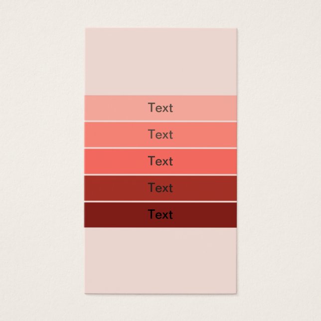 Coral Red Pink Stripes (Front)