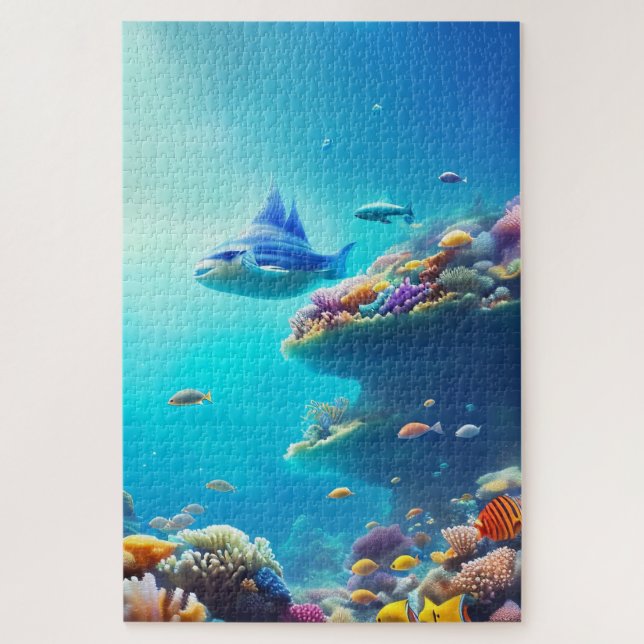 Coral Reef 1014 piece Jigsaw Puzzle (Vertical)