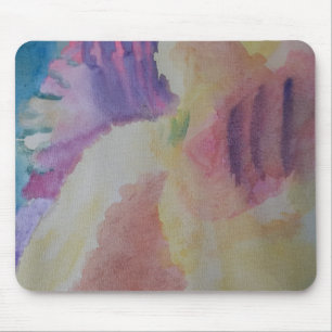 Coral Reef Abstract Art Mouse Pad