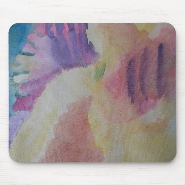 Coral Reef Abstract Art  Mouse Pad (Front)