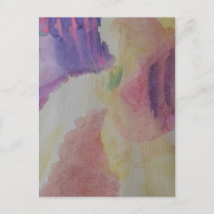 Coral Reef Abstract Art Postcard