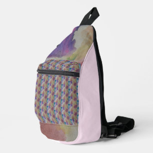 Coral Reef Abstract Art Sling Bag