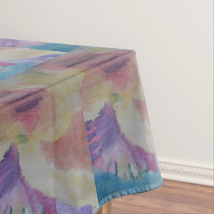 Coral Reef Abstract Art Tablecloth