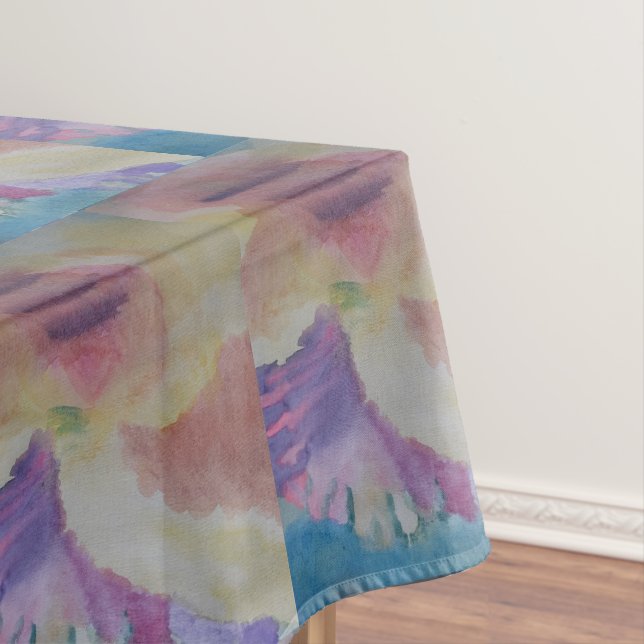 Coral Reef Abstract Art  Tablecloth (In Situ)