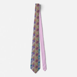 Coral Reef Abstract Art Tie