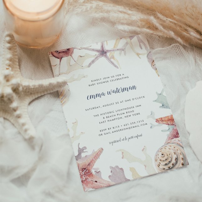 Coral Reef Baby Shower Invitation (Creator Uploaded)