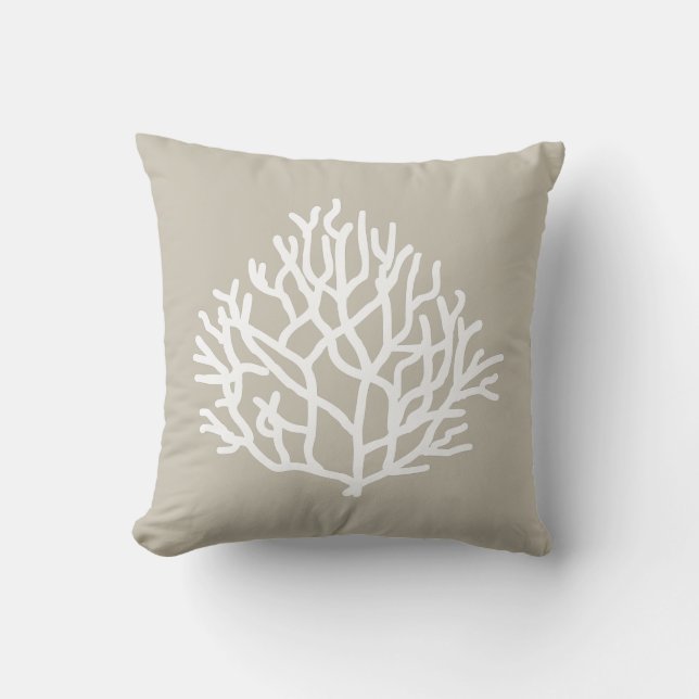 Coral Reef beach custom colours   Cushion (Front)