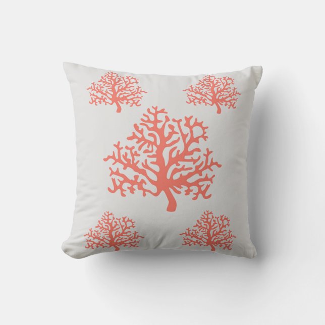 Coral Reef - Coastal Living Cushion (Front)