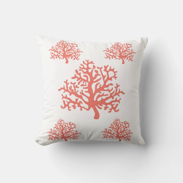 Coral Reef - Coastal Living Cushion (Front)