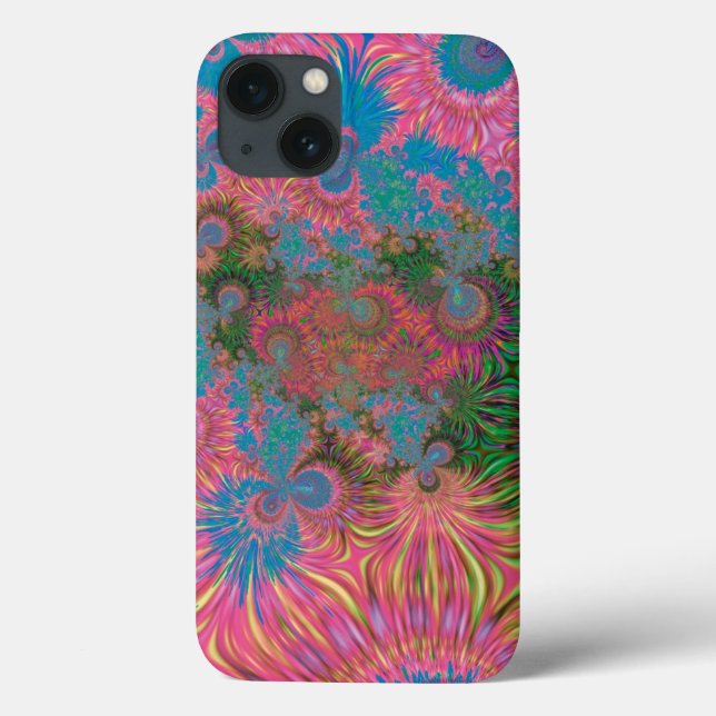 Coral Reef Fractal Abstract Art Case-Mate iPhone Case (Back)