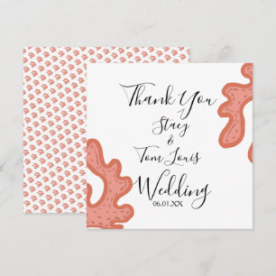 Coral Reef Hand Drawn Tropical Beach  Card