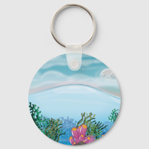 Coral Reef Key Ring