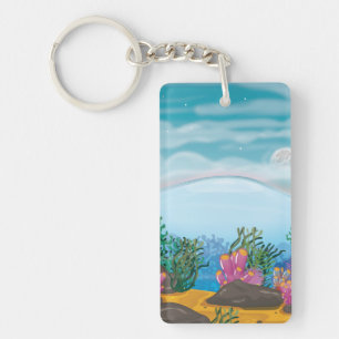 Coral Reef Key Ring