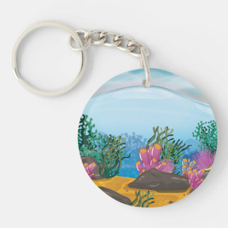 Coral Reef Key Ring