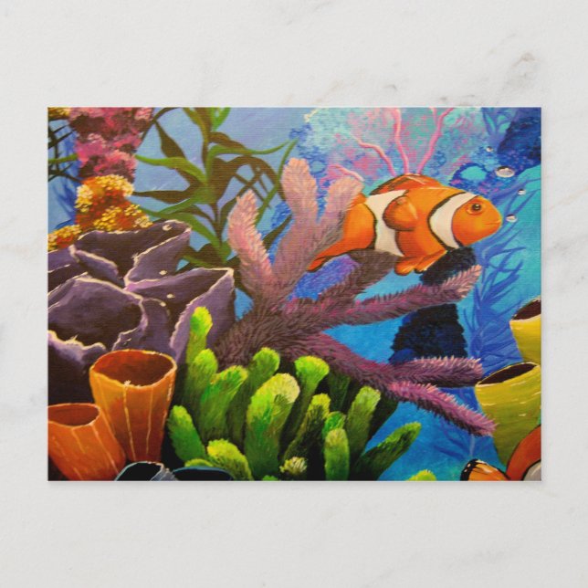 Coral Reef Postcard (Front)
