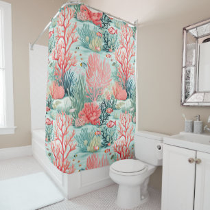 Coral Reef Shower Curtain
