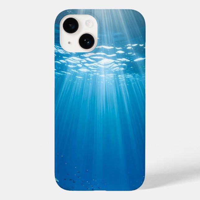 Coral Reef Sunbeams Phone Case (Back)