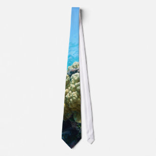 Coral reef tie