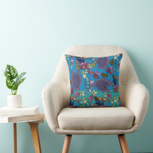 Coral Reef Under The Sea Birthday Party Favour Cushion