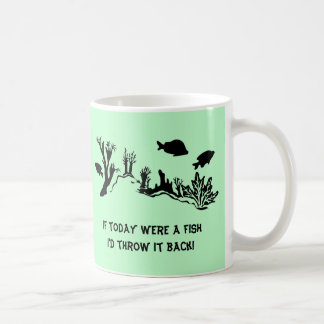 Coral Reef with Fish Swimming Coffee Mug