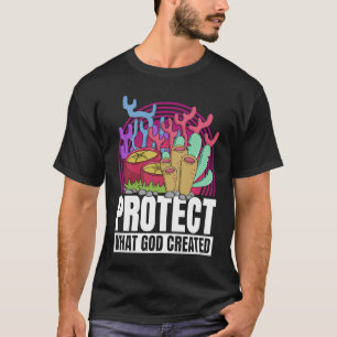 Coral Reefs Nature Snorkling Ocean Environment T-Shirt