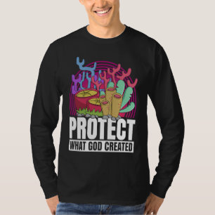 Coral Reefs Nature Snorkling Ocean Environment T-Shirt