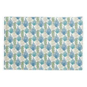 Coral Seaweeds Pattern pillowcases