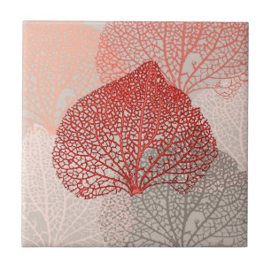 Coral Shadow Ceramic Tile