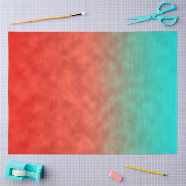Coral Sky Memory Tissue Paper (Craft)