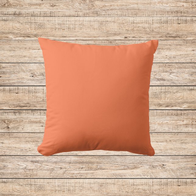 Coral Solid Colour Cushion (Creator Uploaded)