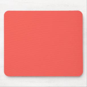  Coral (solid colour)  Mouse Pad