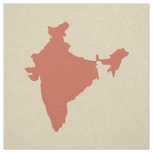 Coral Spice Moods India Fabric
