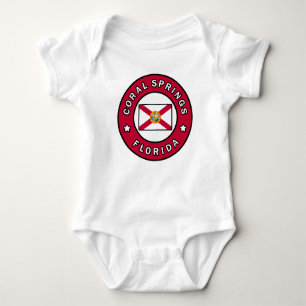 Coral Springs Florida Baby Bodysuit