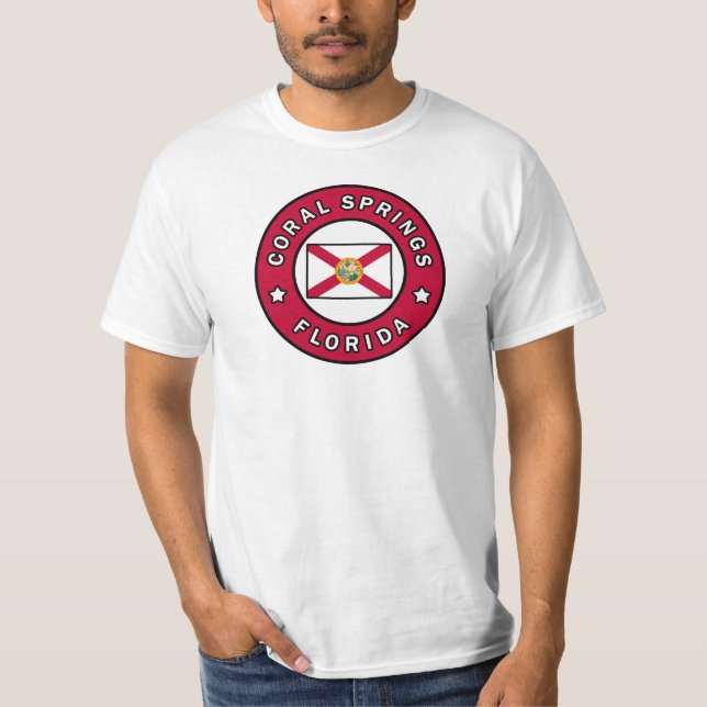 Coral Springs Florida T-Shirt (Front)