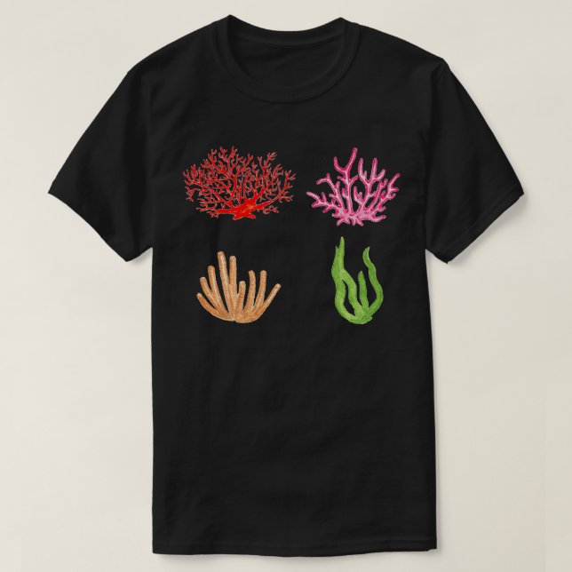 coral sticker pack Classic TShirt (Design Front)