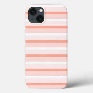 Coral Stripe iPad Mini case