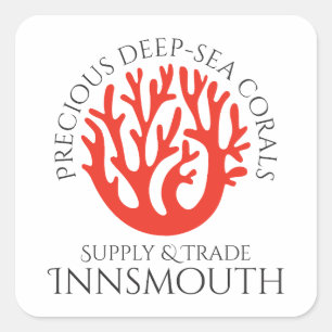 Coral Trade Innsmouth Square Sticker