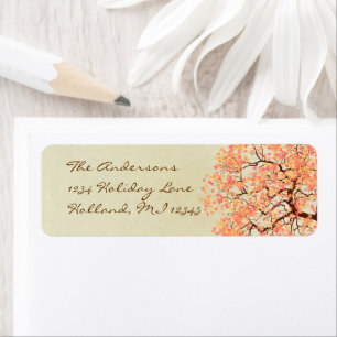 Coral Tree Return Address Return Address Label