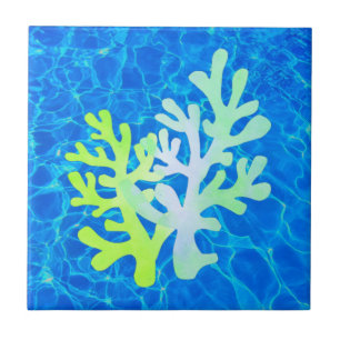 Coral Water Ceramic Tile